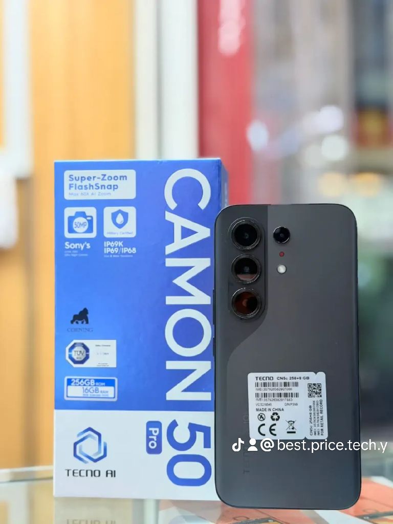 Tecno Camon 50 pro 256+8